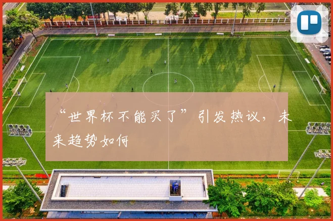 “世界杯不能买了”引发热议，未来趋势如何